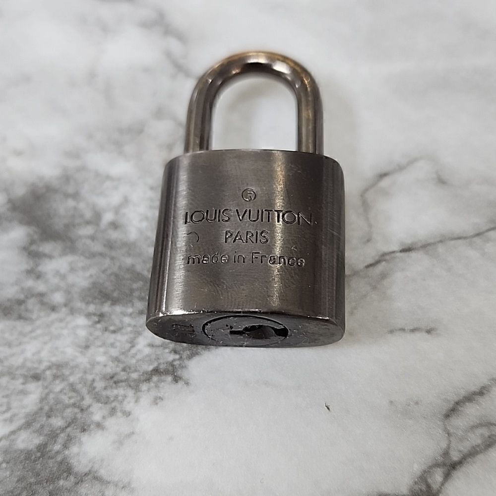 Authentic Louis Vuitton Silver Lock and Key - Picture 2 of 3